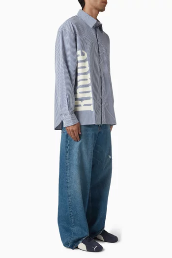 Side Logo Shirt in Cotton