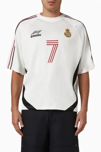 تي شيرت جيرسيه لاندن ساكر مزيج قطن