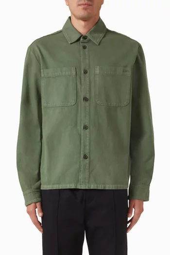 Leon Overshirt in Denim