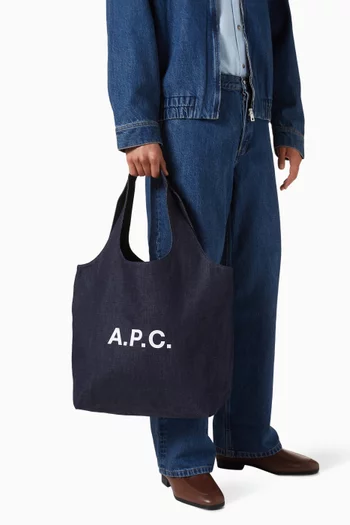 Ninon Tote Bag in Denim