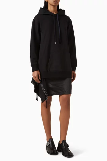 Hoodie Combo Skirt Dress