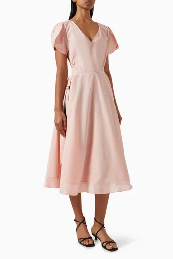 Tulip Sleeve Dress