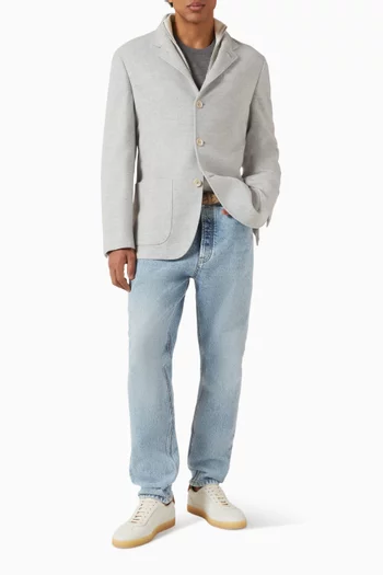 Blazer-style Jacket in Cashmere