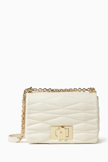 Furla 1927 Mini Crossbody Bag in Quilted Leather