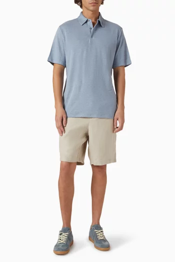 Polo Shirt in Linen
