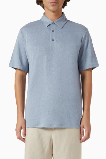 Polo Shirt in Linen