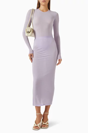 Sheer Tube Skirt