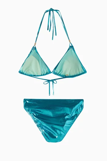 Halterneck Bikini Set