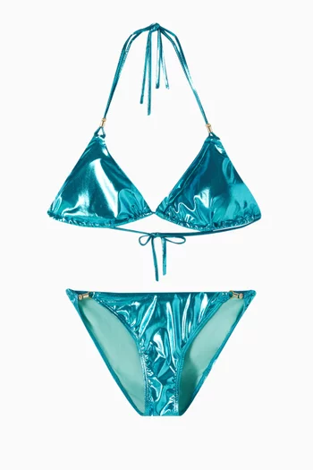 Halterneck Bikini Set