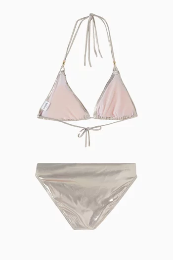 Halterneck Bikini Set