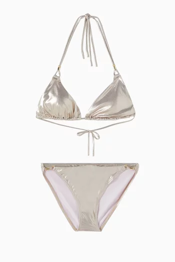 Halterneck Bikini Set