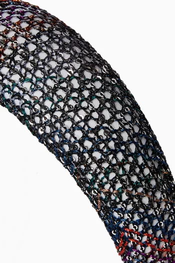 طوق رأس منسوج 