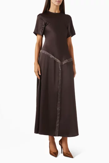 Aya Organza-trim Dress