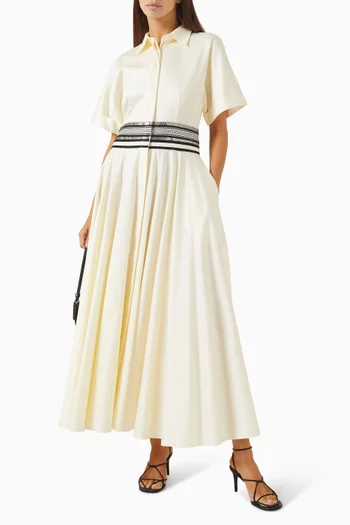 Shams Shirtdress in Cotton