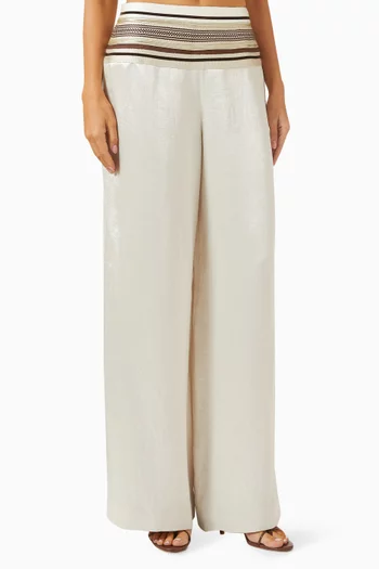 Naia Sadu Pants in Satin