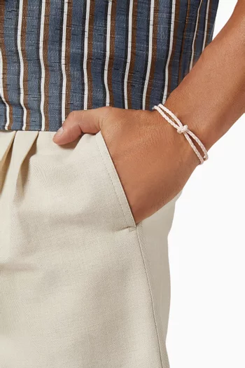 Braided Bracelet in Nappa Leather