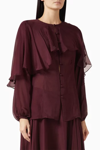 Cape Top in Silk