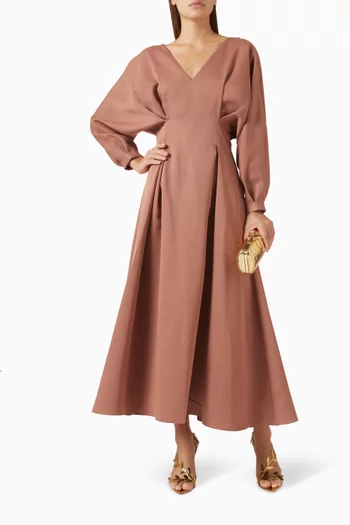 Amaya Dress in wool-blend