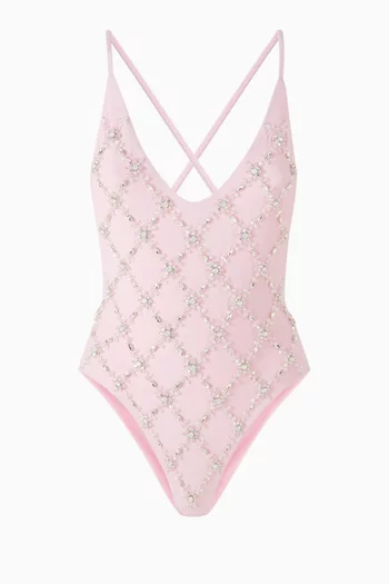 Rose One-piece Swimsuit