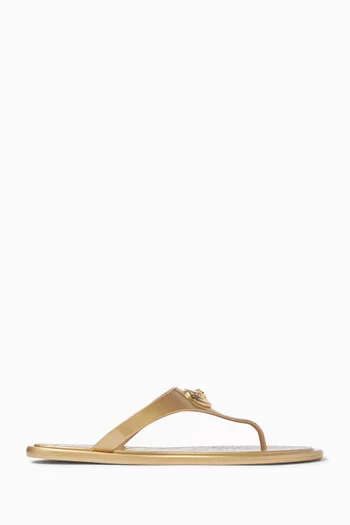 Alia Sandals in Laminated TPU