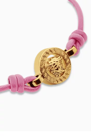 Medusa 95 Bracelet in Leather