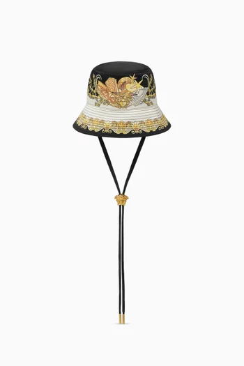 Coral Theatre Bucket Hat in Twill