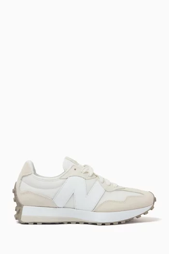 327 Logo Sneakers in Suede & Leather