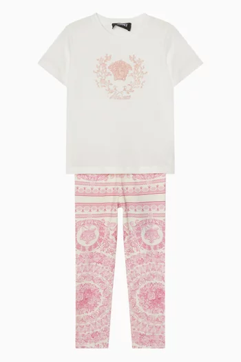 Barocco Leggings in Cotton