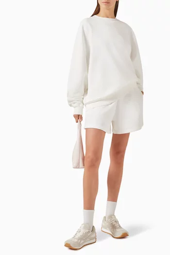 Miles Oversized Sweatshirt in Cotton Fleece