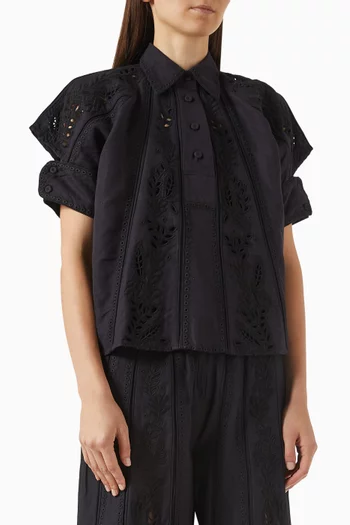 Sole Embroidered Top