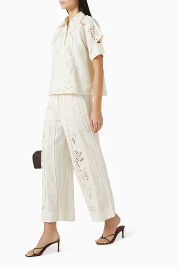 Sole Embroidered Top