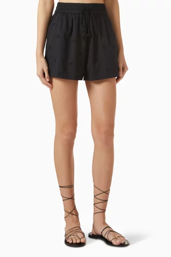 Eden Drawstring-waist Shorts