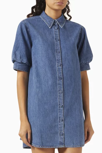The Play Mini Dress in Denim