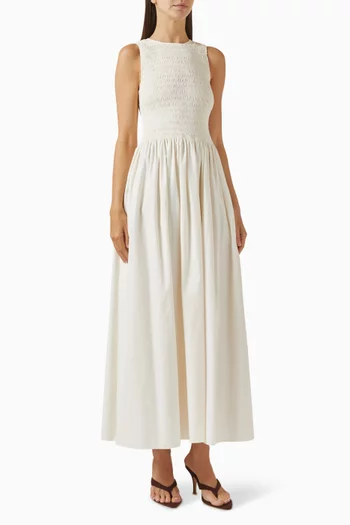 Alena Maxi Dress in Linen