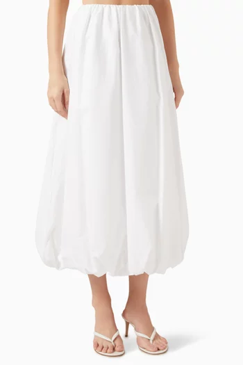 Bubble Skirt in Cotton-poplin