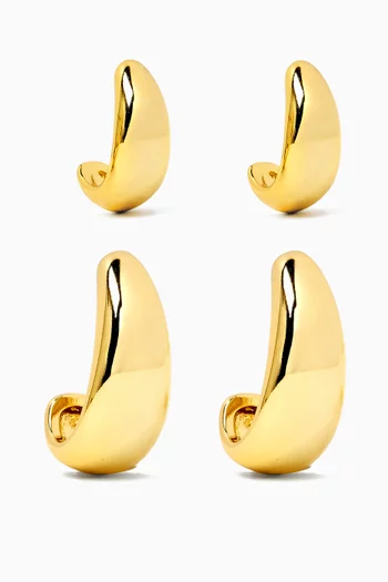 The Classic Claw Hoops, Set of 2