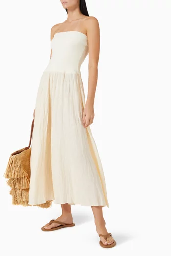Light & Sound Skirt in Organic Linen Blend