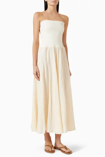 Light & Sound Skirt in Organic Linen Blend