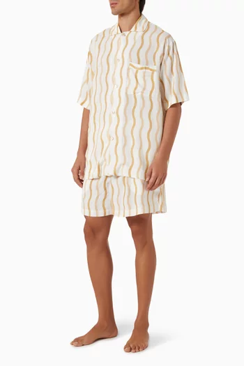Lucas Shorts in Linen & Viscose
