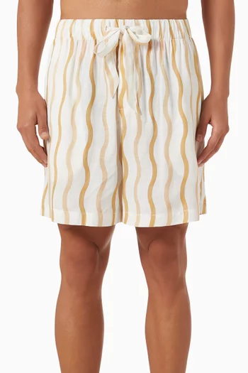 Lucas Shorts in Linen & Viscose