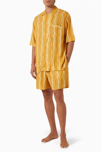 Lucas Shorts in Linen & Viscose