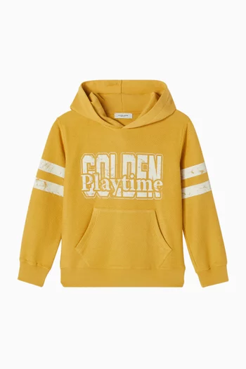 Vintage-print Sweatshirt in Cotton