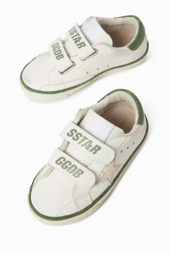 Old School Sneakers in Leather