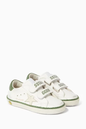 Old School Sneakers in Leather