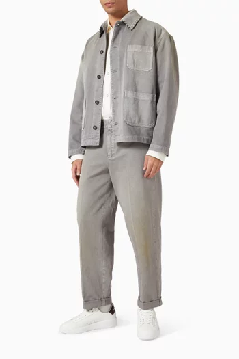 Garey Work Shirt Jacket in Denim