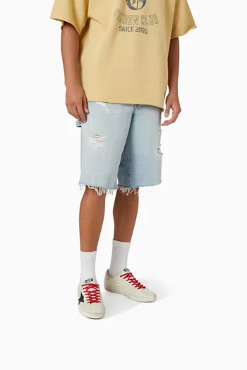 Super-Star Sneakers in Matelassé Leather