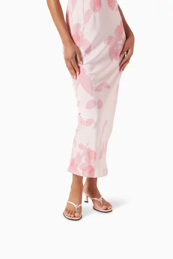 Dona Ariel 50 Sandals in Satin