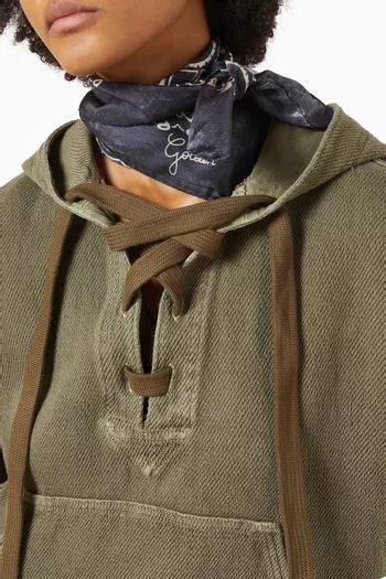 وشاح بنقشة بيزلي حرير للجنسين