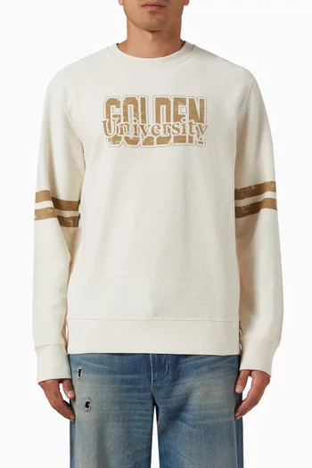 سويت شيرت بطبعة قطن