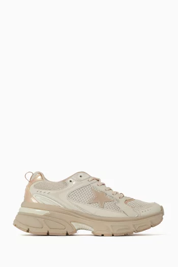 Lightstar Sneakers in Leather & Mesh